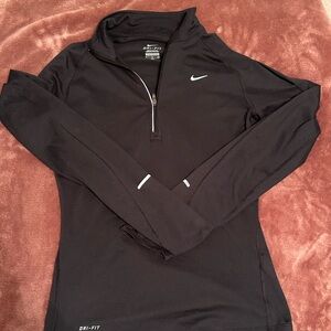 Nike Black Dri-FIT Quarter Zip - Womens